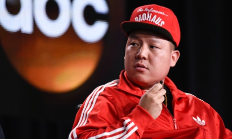 Eddie Huang on the Fresh Off the Boat panel.