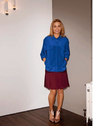 What wore: Cuban collar