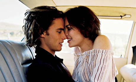 PASSIONATE COUPLE IN CAR