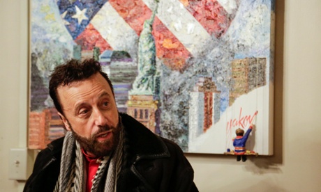 Yakov Smirnoff at his theatre in Branston, Missouri.