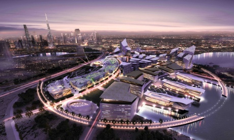 An artist's impression of the proposed Dubai Design District