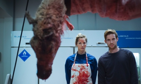 Sienna Guillory and Luke Treadaway in Fortitude