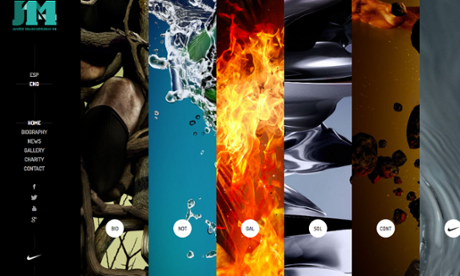 Javier Mascherano's fancy web space.