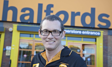 Halfords's chief executive, Matt Davie