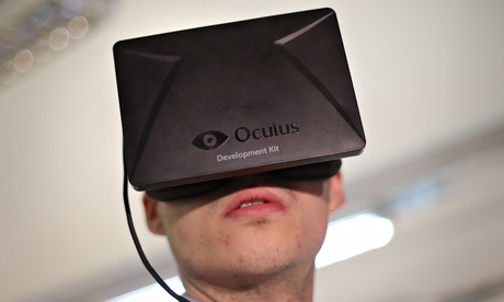 Oculus Rift headset