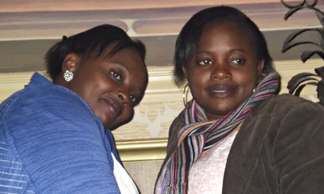 Charity Gada and Monalisa Faith Bwanya