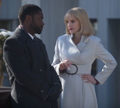 David Oyelowo and Jessica Chastain.