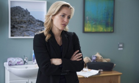 Gillian Anderson in the second season of The Fall. 