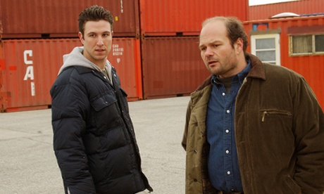 Nick and Frank Sobotka in The Wire, season two.