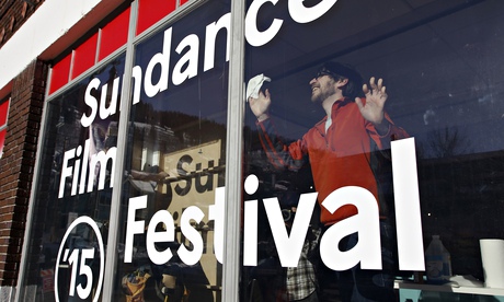 Preparations for the Sundance 2015 festival in Park City, Utah.