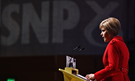 Leader of the SNP Nicola Sturgeon