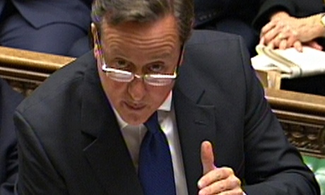 David Cameron at PMQs
