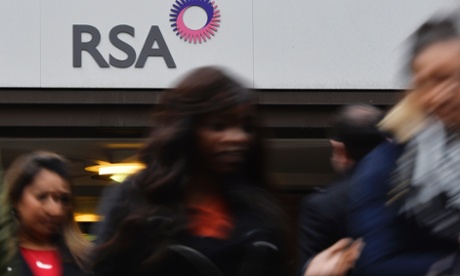 RSA shares lifted by upgrade. Photo: Reuters/Toby Melville.