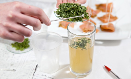 Flavours are mixed at a food science workshop 