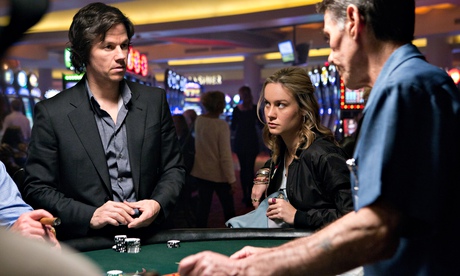 Mark Wahlberg and Brie Larson in the Gambler. 