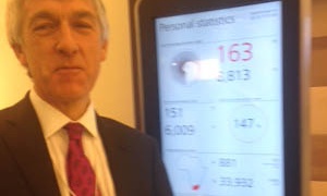 Larry Elliott at Davos.