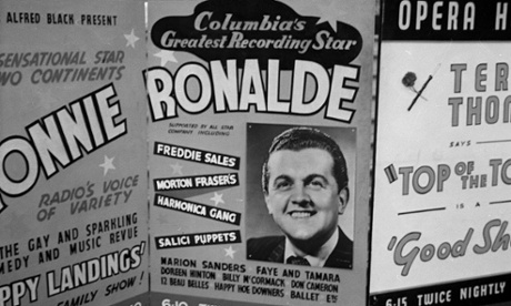 Ronnie Ronalde tops the bill at the Winter Gardens Pavilion, Blackpool.