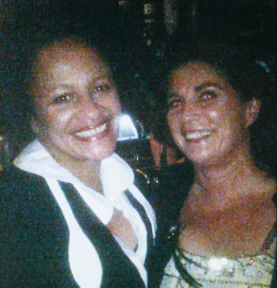 Gayle Anderson with her partner, Esther, in 2011.