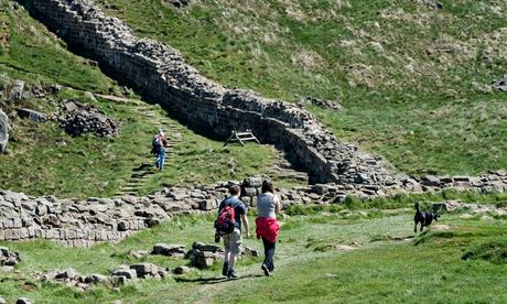 Hadrian's Wall is recognised as a world heritage site.