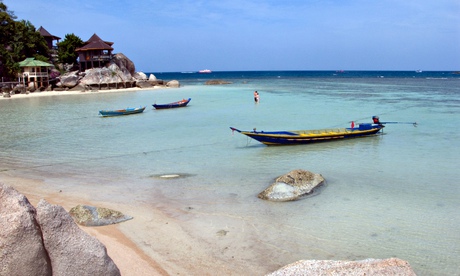 The Thai island of Koh Tao where a British backpacker has been found dead