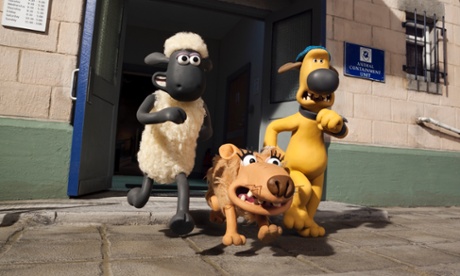 A scene from Shaun the Sheep the Movie
