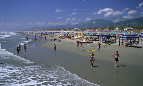 Forte dei Marmi in Tuscany Italy