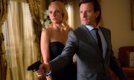 Ewan McGregor as Inspector Martland and Gwyneth Paltrow as Johanna