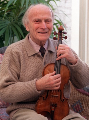 Yehudi Menuhin, pictured in 1999.