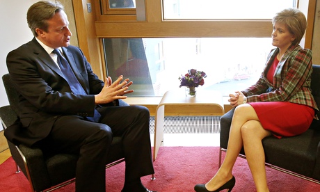 David Cameron and Nicola Sturgeon