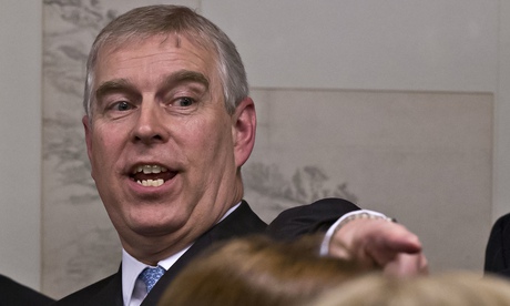 Prince Andrew at Davos 2015