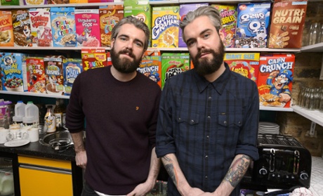 Pity us: Gary and Alan Keery.