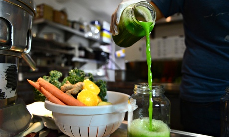 'Green Giant' health juice drink