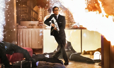 Taron Egerton in Kingsman: The Secret Service