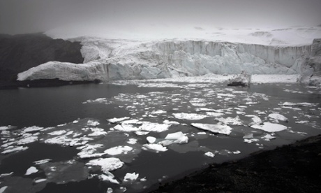 melting glaciuer pastoruri guaraz peru