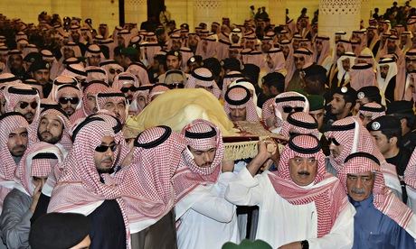 Handout photo of the body of Saudi Arabia