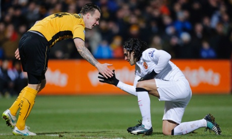 Josh Coulson picks up Radamel Falcao.