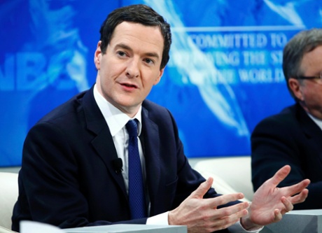 British Chancellor of the Exchequer George Osborne.