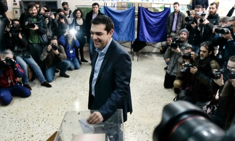 Radical leftists Syriza, led by Alexis Tsipras, promise to renegotiate the international bailout that imposed austerity on Greece