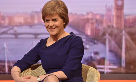 Nicola Sturgeon on the Andrew Marr Show