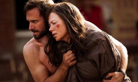 A gruelling trip … Joseph Fiennes and Nicole Kidman in Strangerland
