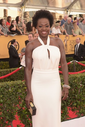 Viola Davis at the SAG awards,