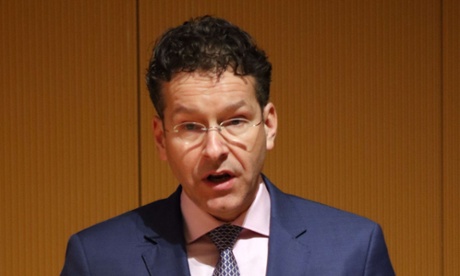 President of the Eurogroup, Dutch Finance Minister Jeroen Dijsselbloem.