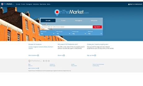 onthemarket property site