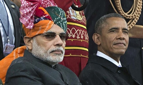 Barack Obama, Narendra Modi