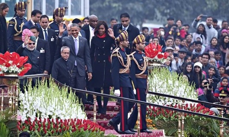 Barack Obama in India