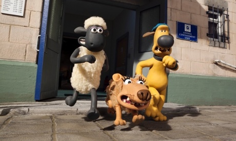 A scene from Shaun the Sheep Movie