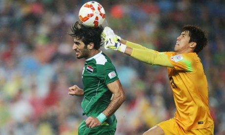 Sport picture of the day: taking man and ball