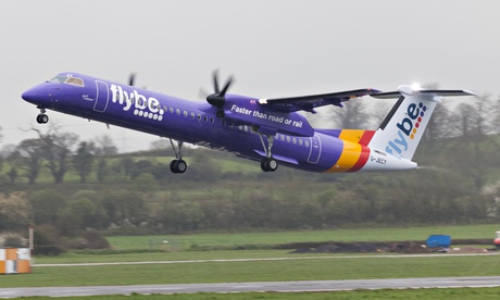 Flybe, which recently rebranded its planes with purple paintwork, said revenues had dropped 3.8% in 