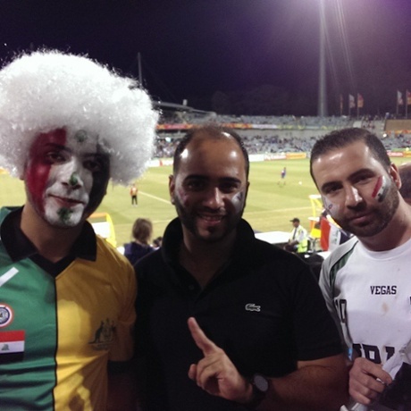 Iraq v Palestine, Canberra Stadium, 21 January 2015