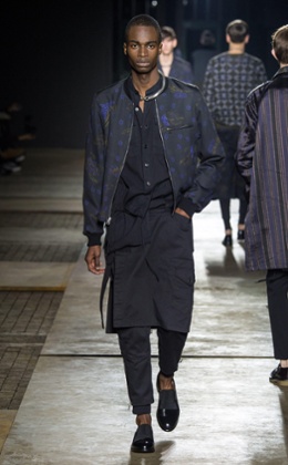 Skirts over trousers at Dries Van Noten